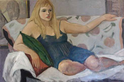 Woman on Sofa